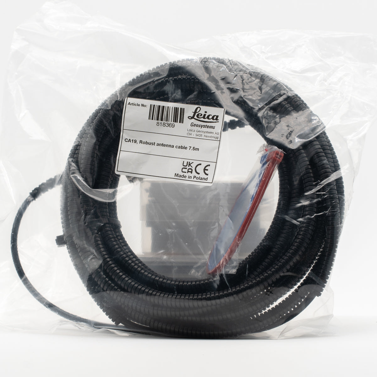 Leica CA19 Robust Antenna Cable - 7.5m