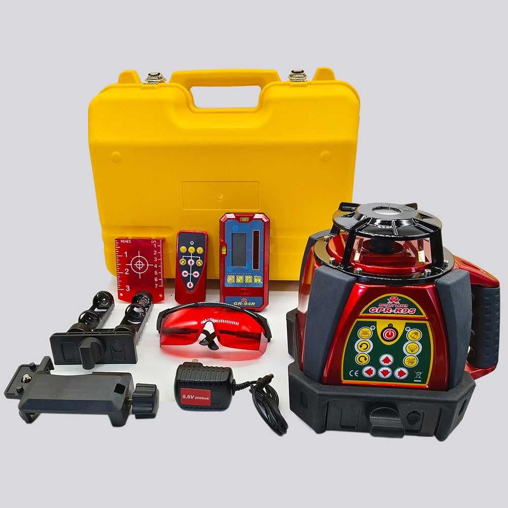 GPR R95 Rotary Laser Level Kit