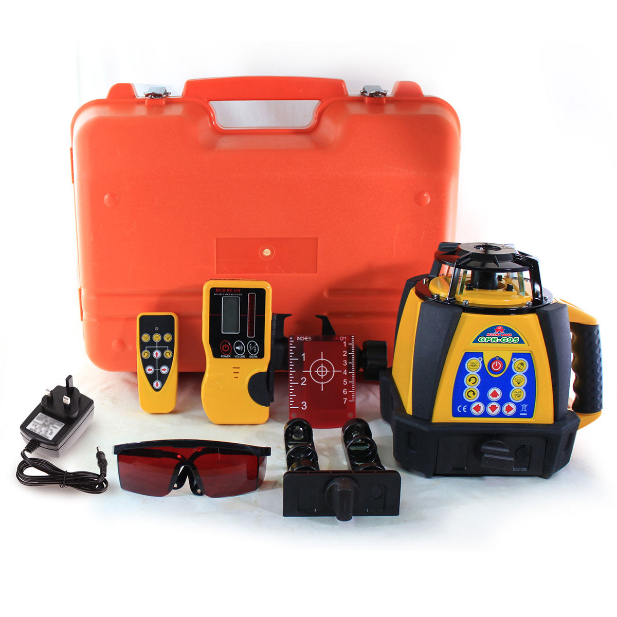 GPR-G95 Green Beam Rotary Laser Level - Full Kit