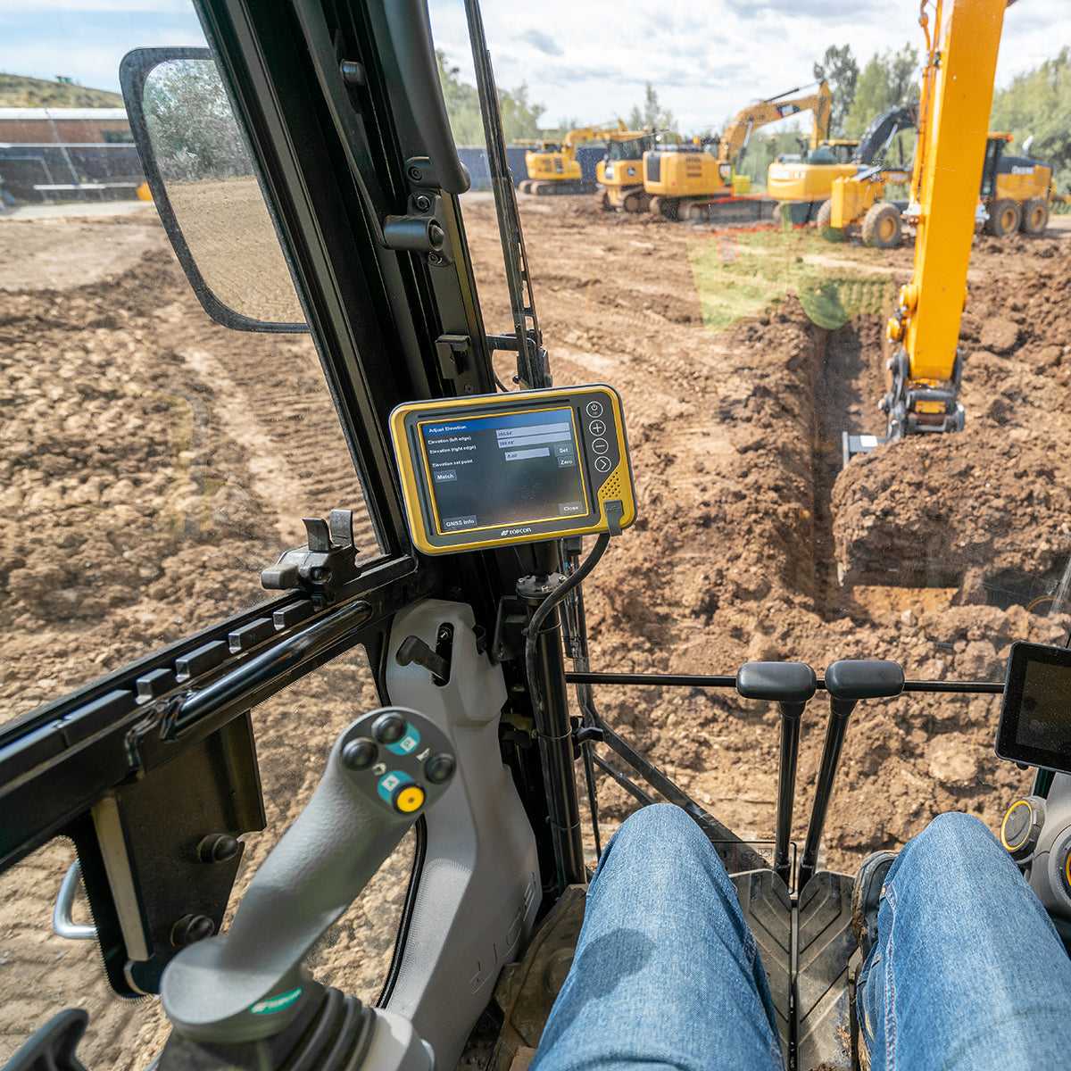 Topcon X-53x Automatic Excavator GPS System